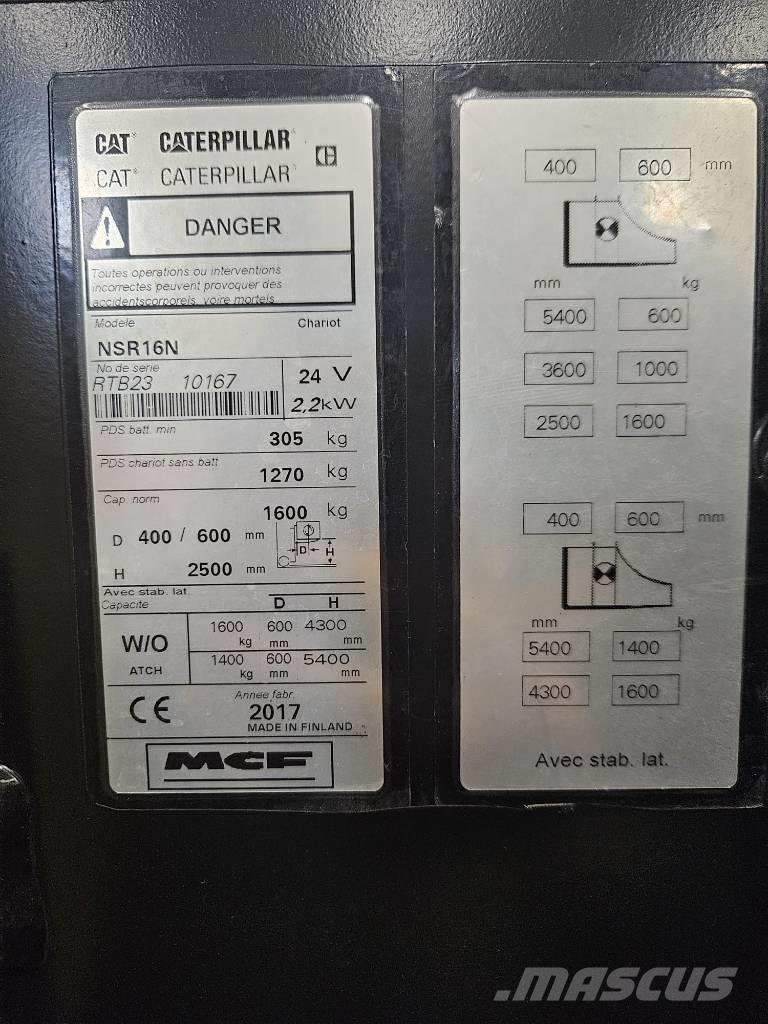 CAT NSR16N (vuokralla) Samohybné vozíky