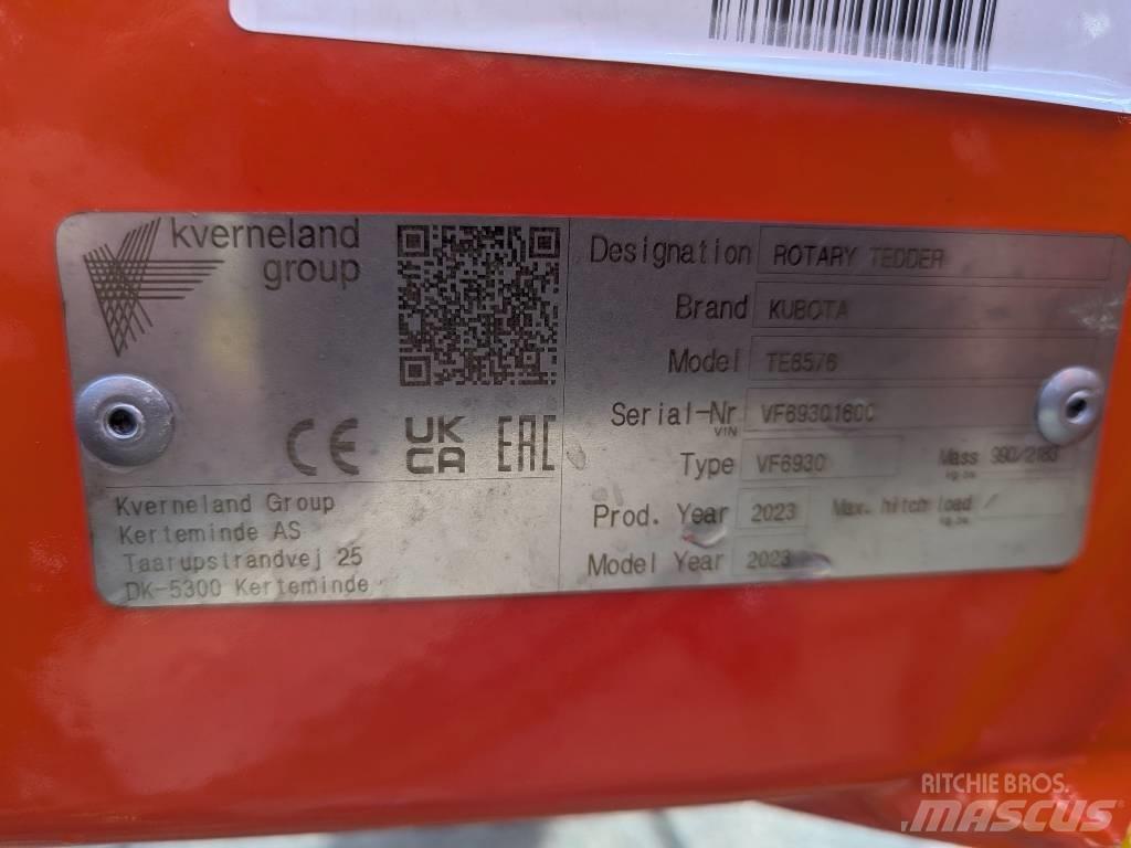 Kubota TE 6576 Příslušenství strojů na seno a píci
