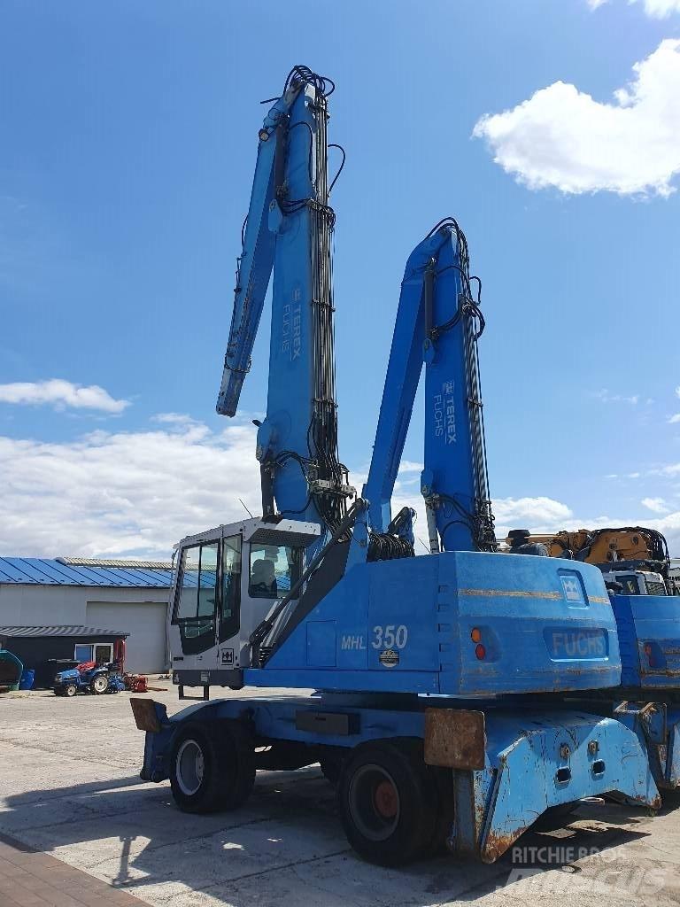 Terex Fuchs MHL350 Stroje pro manipulaci s odpadem