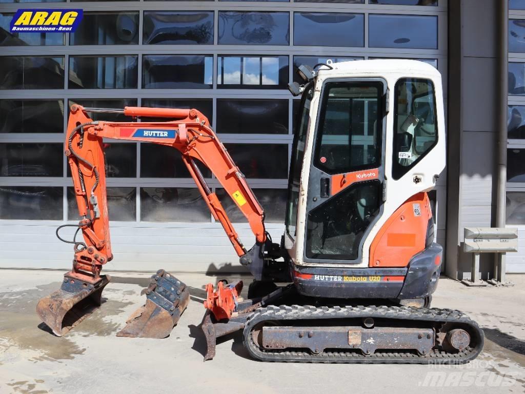 Kubota U 20-3 Mini rýpadla < 7t