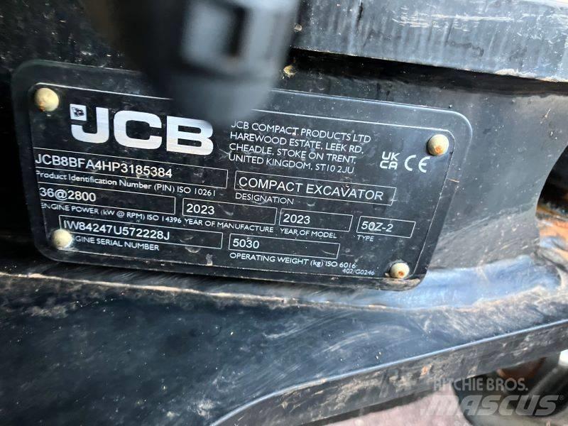 JCB 50 Z-2 Mini rýpadla < 7t