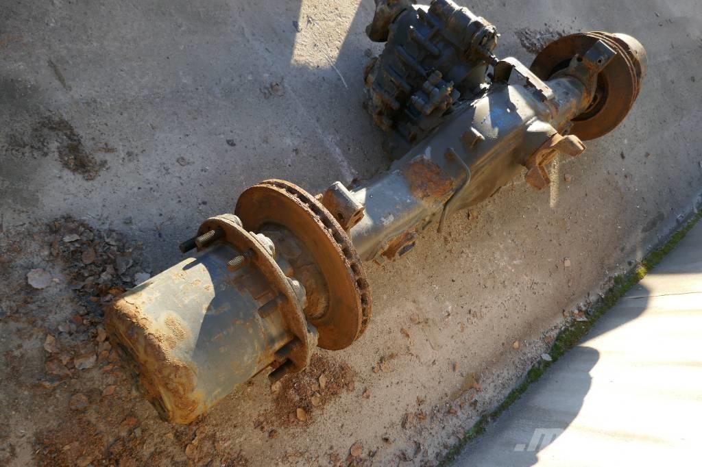 Scania R 650 Nápravy