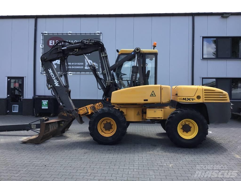 Mecalac 12 MXT Kolová rýpadla