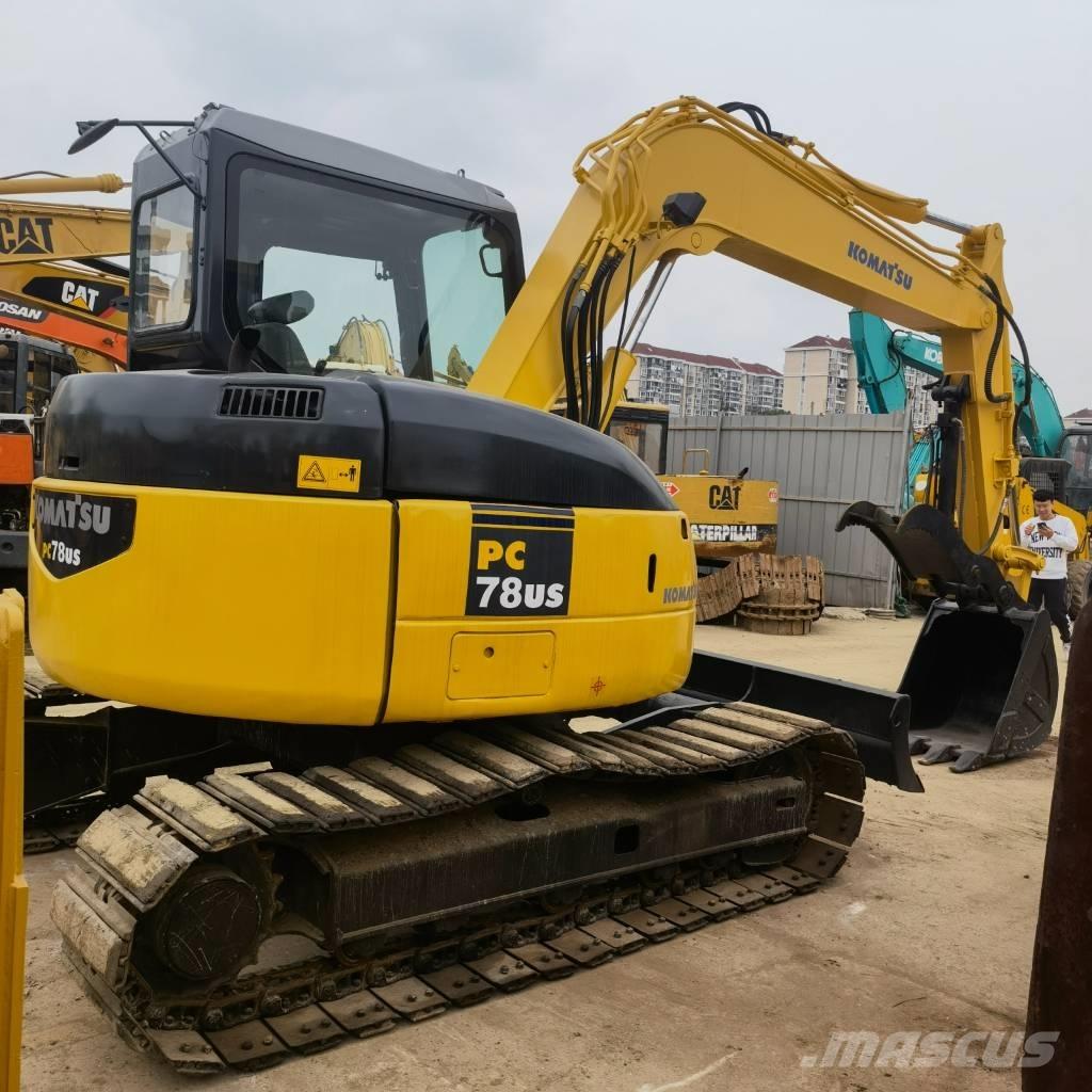 Komatsu PC78US Midi rýpadla 7t - 12t