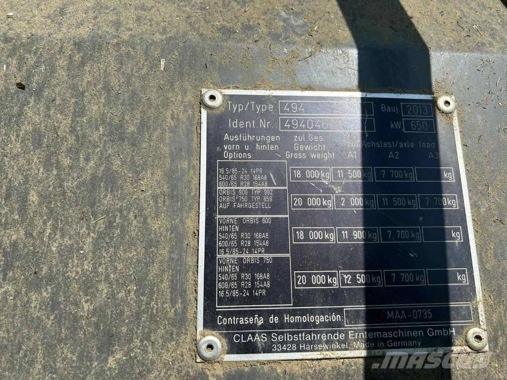 CLAAS Jaguar 980 Samojízdné sekačky