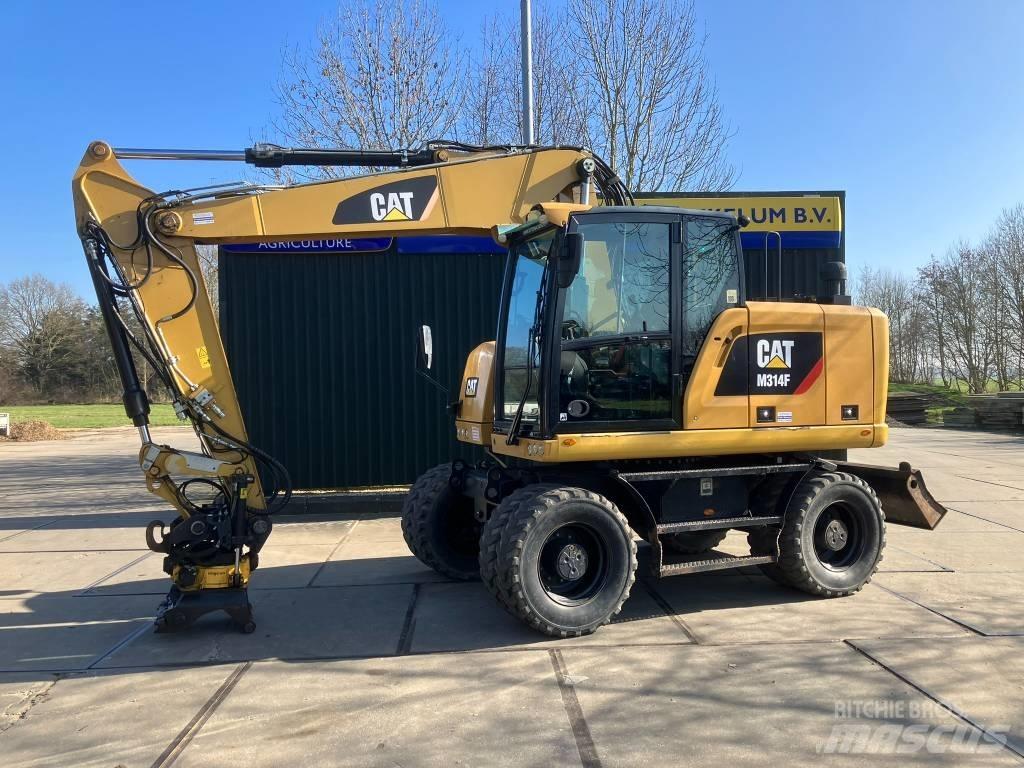 CAT M314F Kolová rýpadla