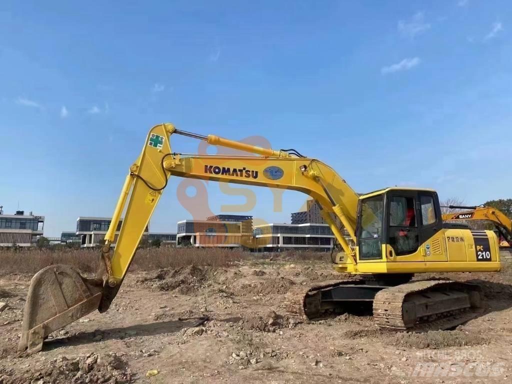 Komatsu PC 210-7 Pásová rýpadla