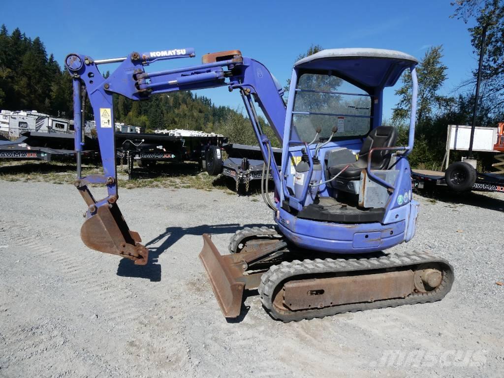 Komatsu PC20UU-3 Mini rýpadla < 7t