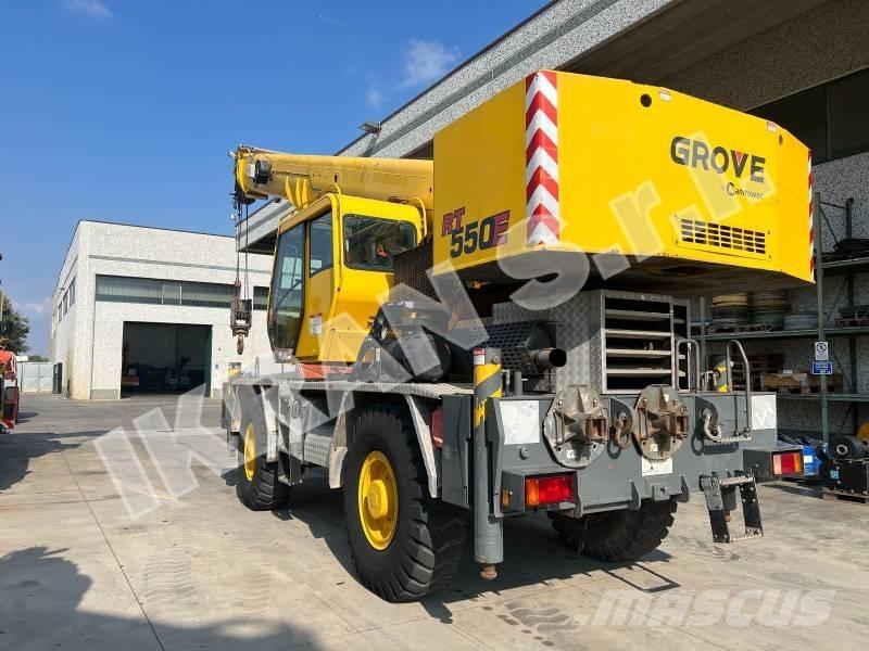 Grove RT550E Jeřáby pro těžký terén