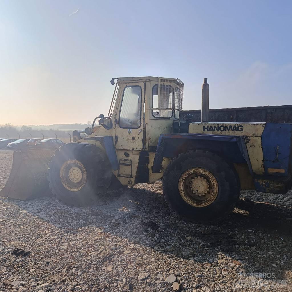 Hanomag C55 Kolové nakladače
