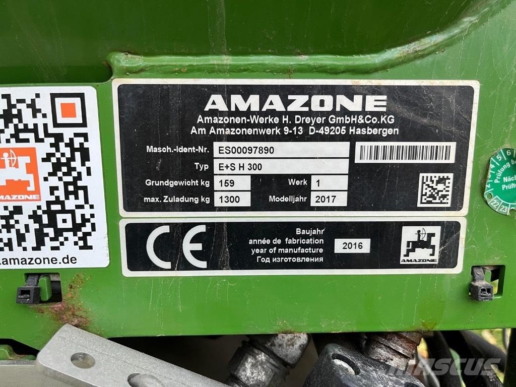 Amazone E+S H 300 Rozmetadlo minerálních hnojiv