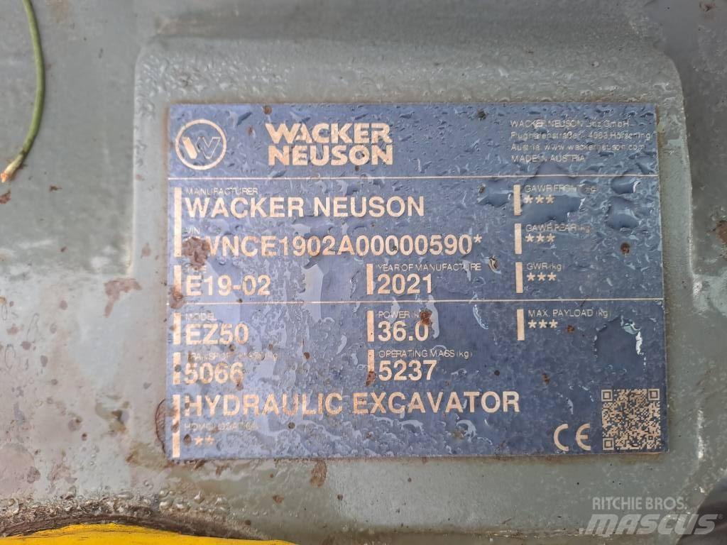 Wacker Neuson EZ50 Pásová rýpadla