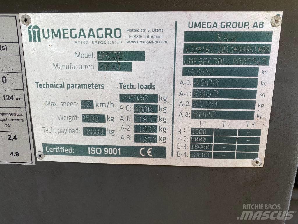 Umega SPC30 Sklápěcí přívěs