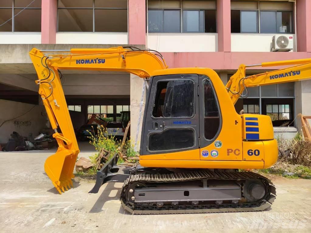 Komatsu PC 60 Pásová rýpadla