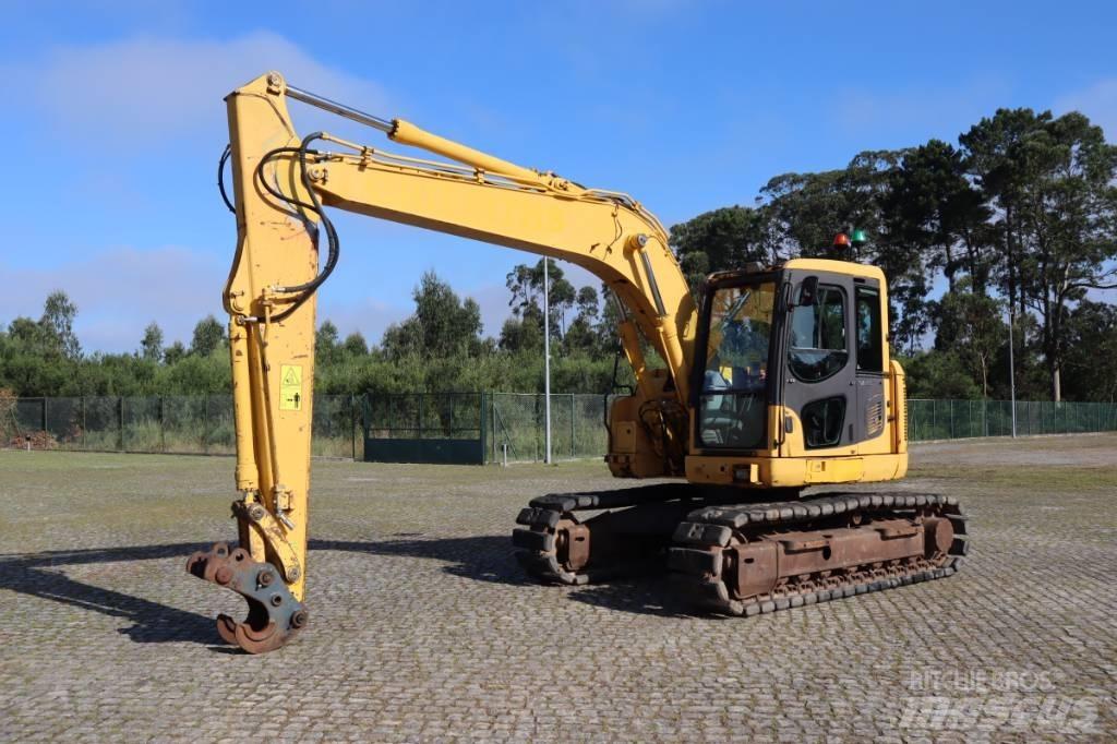 Komatsu PC138US-8 Pásová rýpadla