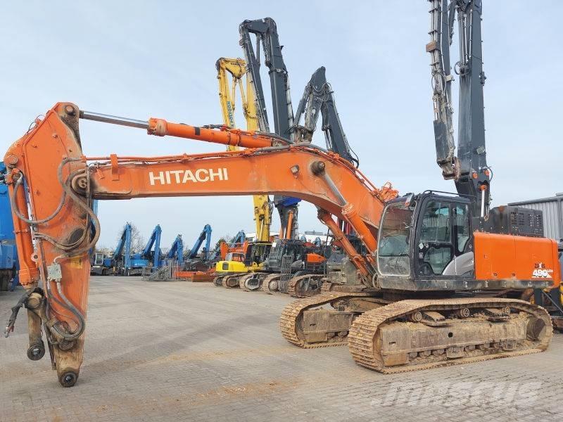 Hitachi ZX 490 LCH-6 Pásová rýpadla