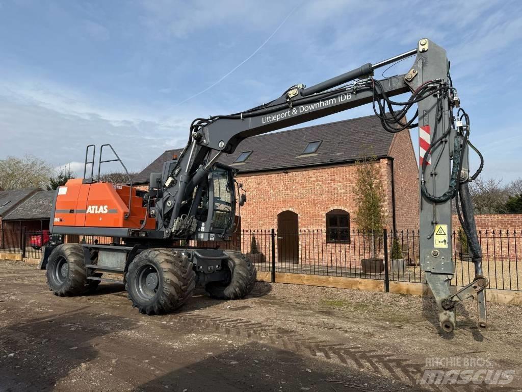 Atlas 150 W Kolová rýpadla