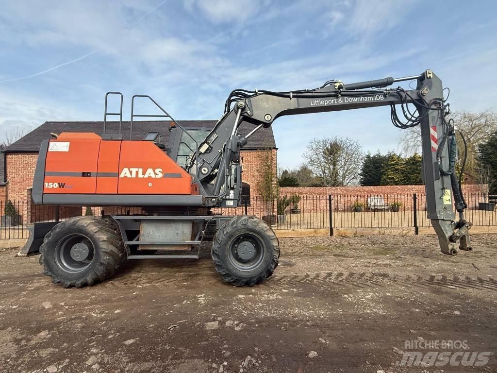 Atlas 150 W Kolová rýpadla
