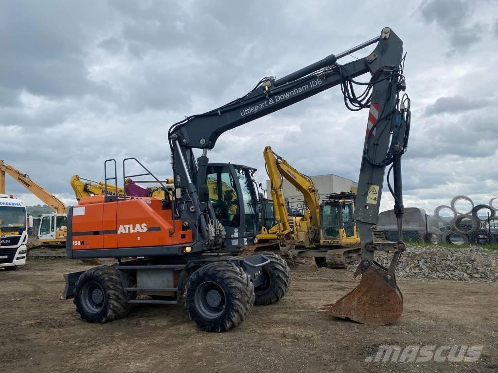 Atlas 150 W Kolová rýpadla