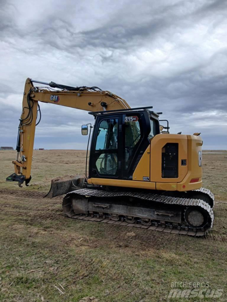 CAT 315GC Pásová rýpadla