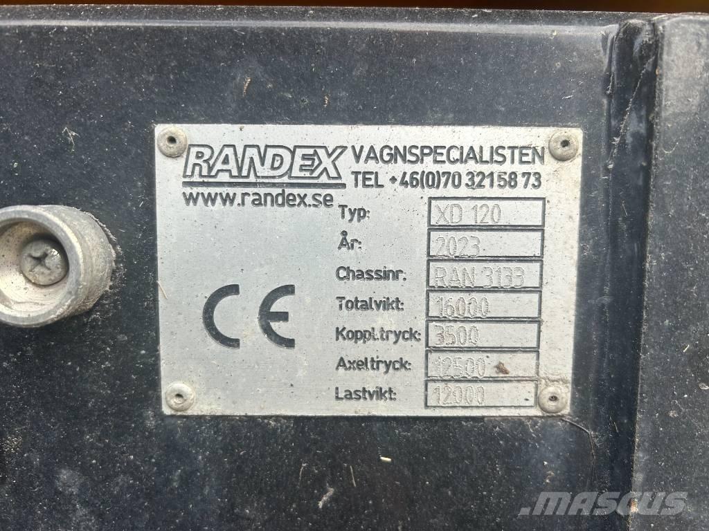 Randex XD 120 Sklápěcí přívěs