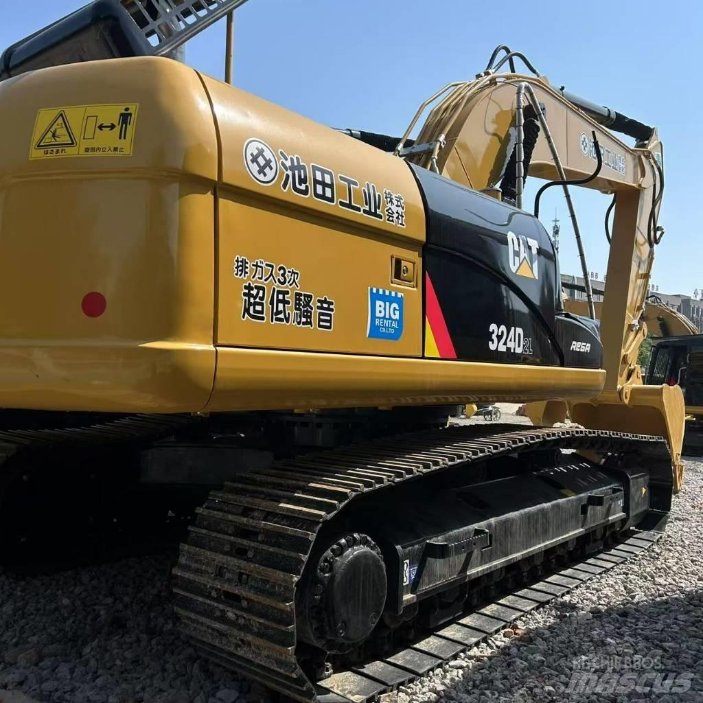 CAT 324D2L Pásová rýpadla