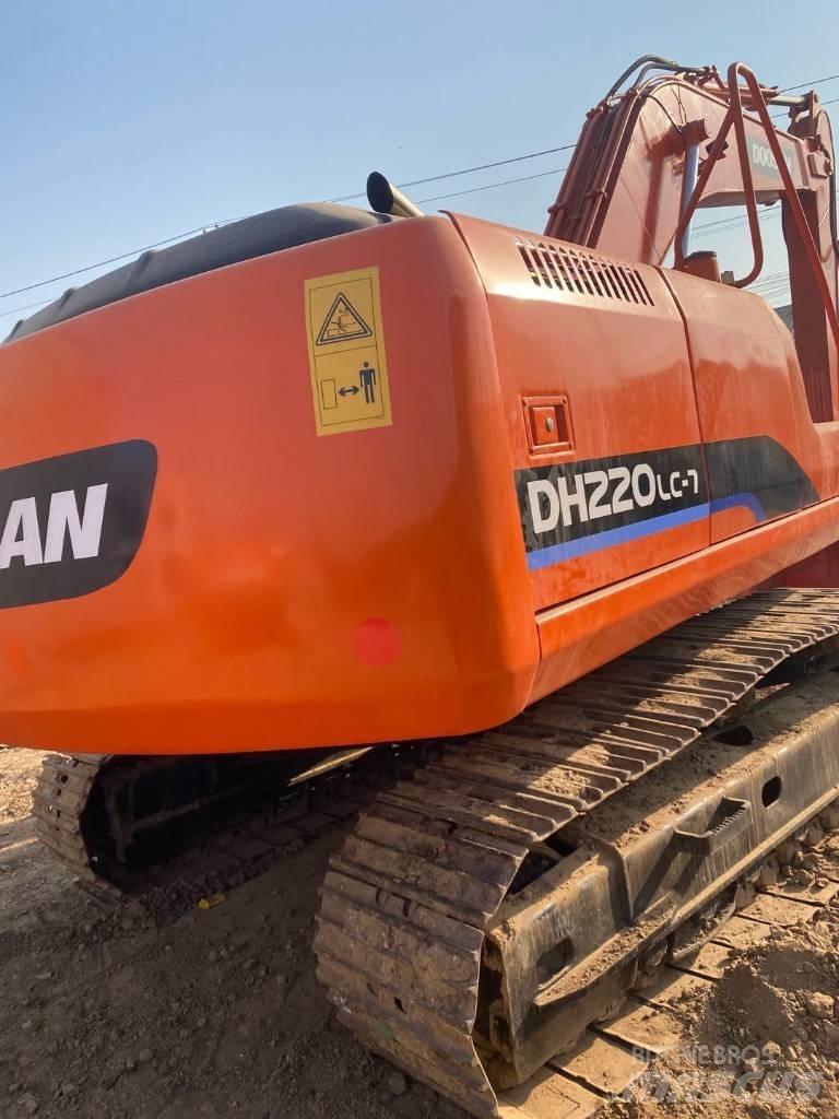 Doosan dh220lc-7 Pásová rýpadla
