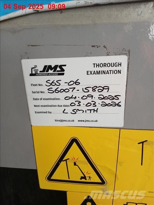 Genie S 65 Teleskopické plošiny