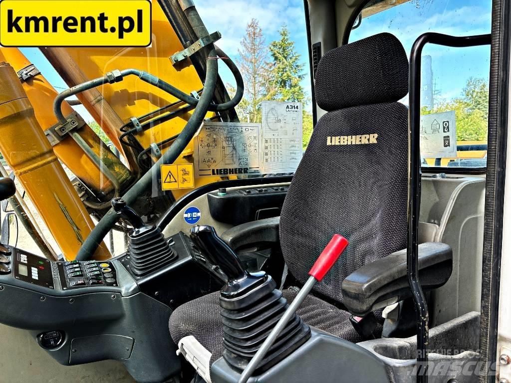 Liebherr A 314 Kolová rýpadla