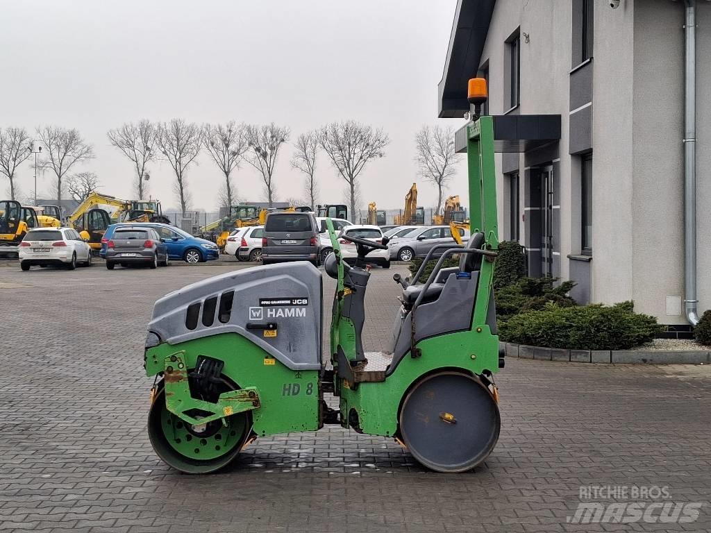 Hamm HD 8 VV Tandemové válce
