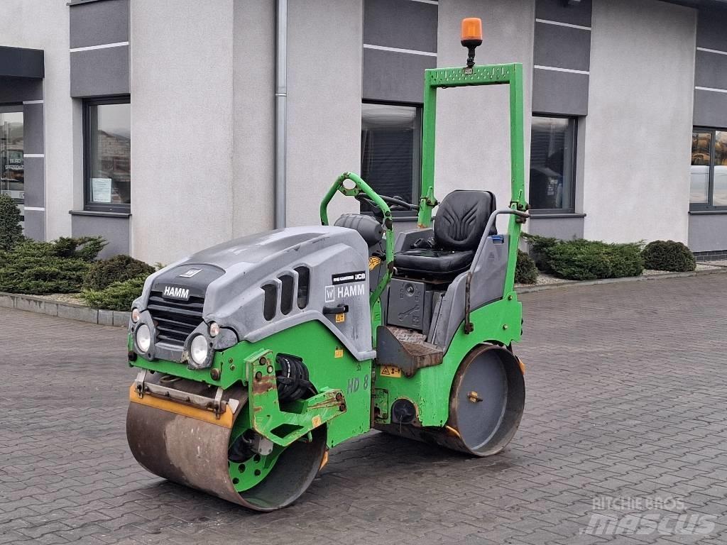 Hamm HD 8 VV Tandemové válce