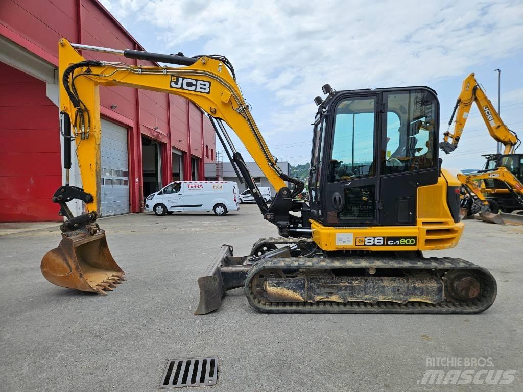 JCB 86 C-1 eco Midi rýpadla 7t - 12t