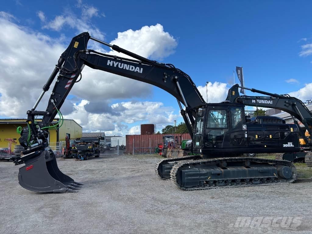 Hyundai HX300A L Pásová rýpadla