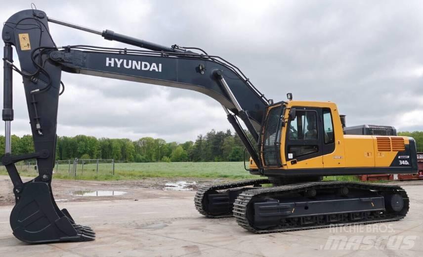 Hyundai 340 Pásová rýpadla