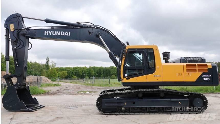 Hyundai 340 Pásová rýpadla
