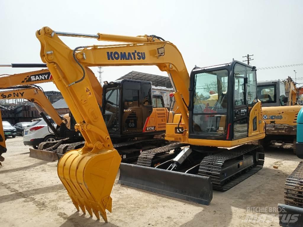 Komatsu PC 60 Pásová rýpadla