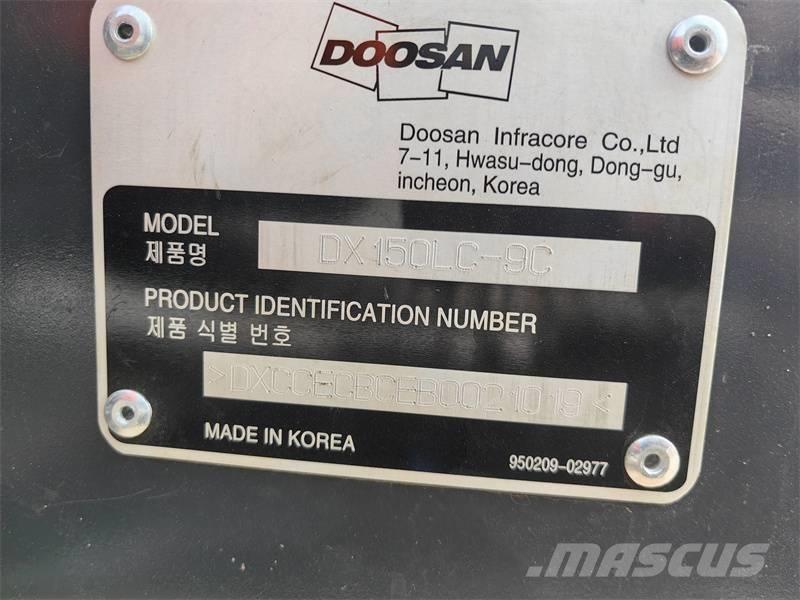 Doosan 150 Pásová rýpadla