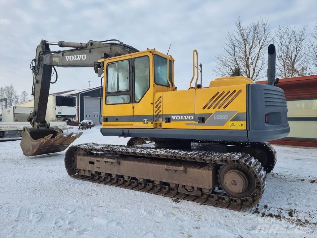 Volvo EC 280 LC Pásová rýpadla