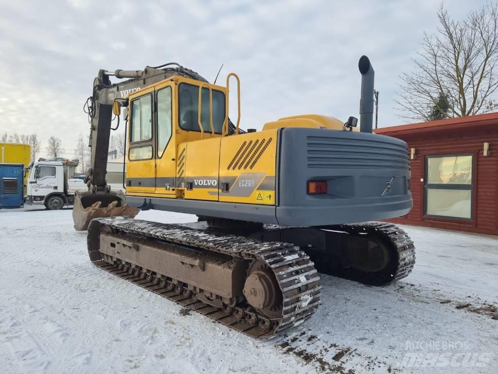 Volvo EC 280 LC Pásová rýpadla