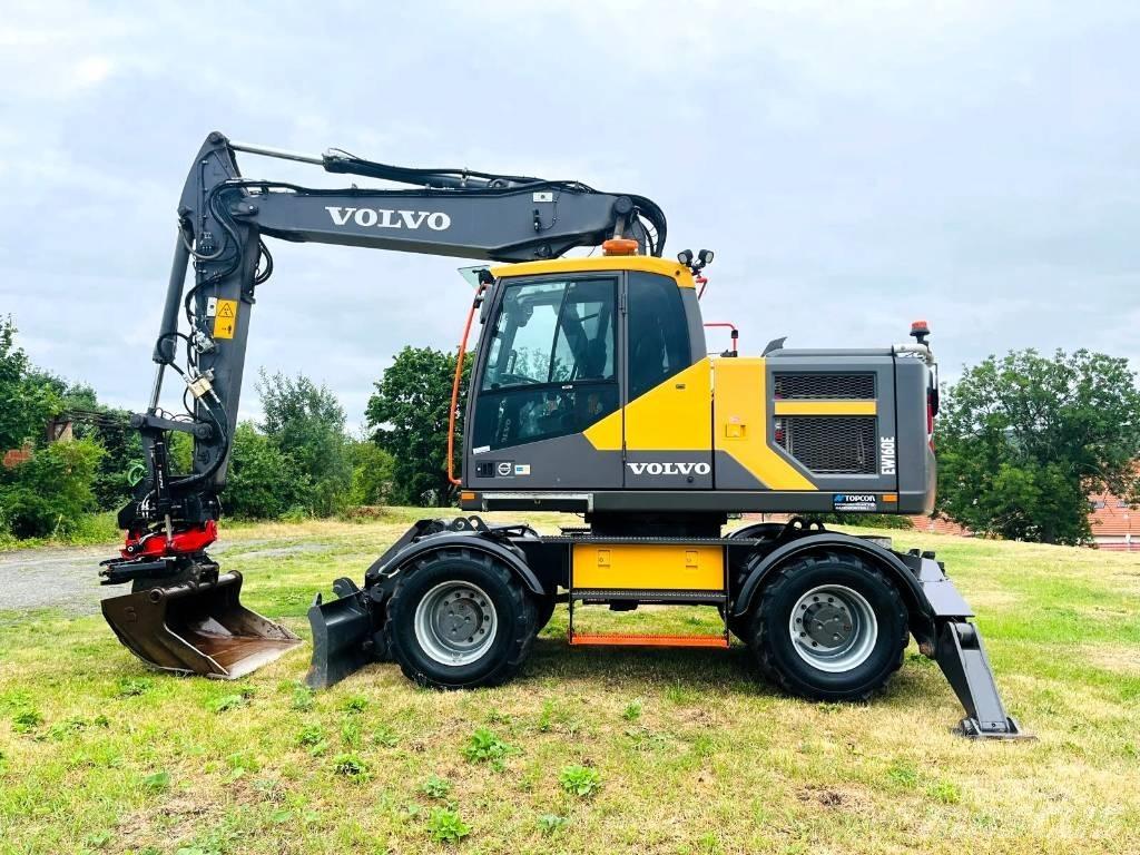 Volvo EW 160 E Kolová rýpadla