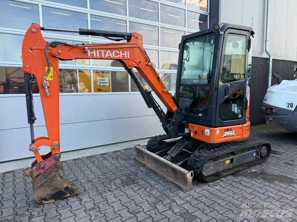 Hitachi ZX26U-6 CR Mini rýpadla < 7t