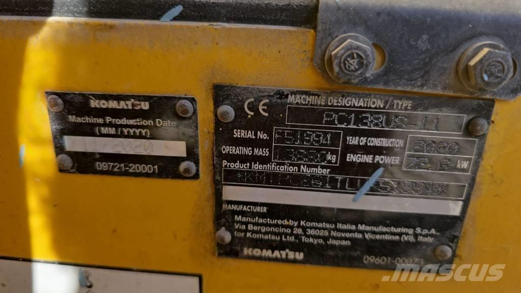 Komatsu PC 138 US-11 Pásová rýpadla