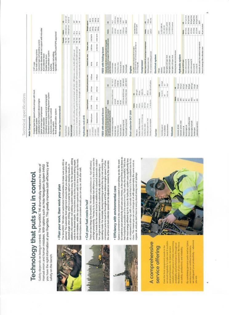 Epiroc SMRC T45-11 Povrchové vrtací stroje
