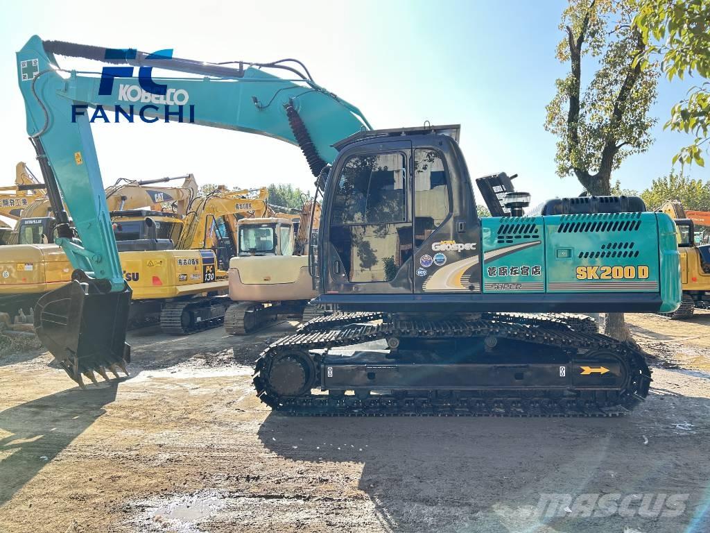 Kobelco SK 200 Pásová rýpadla