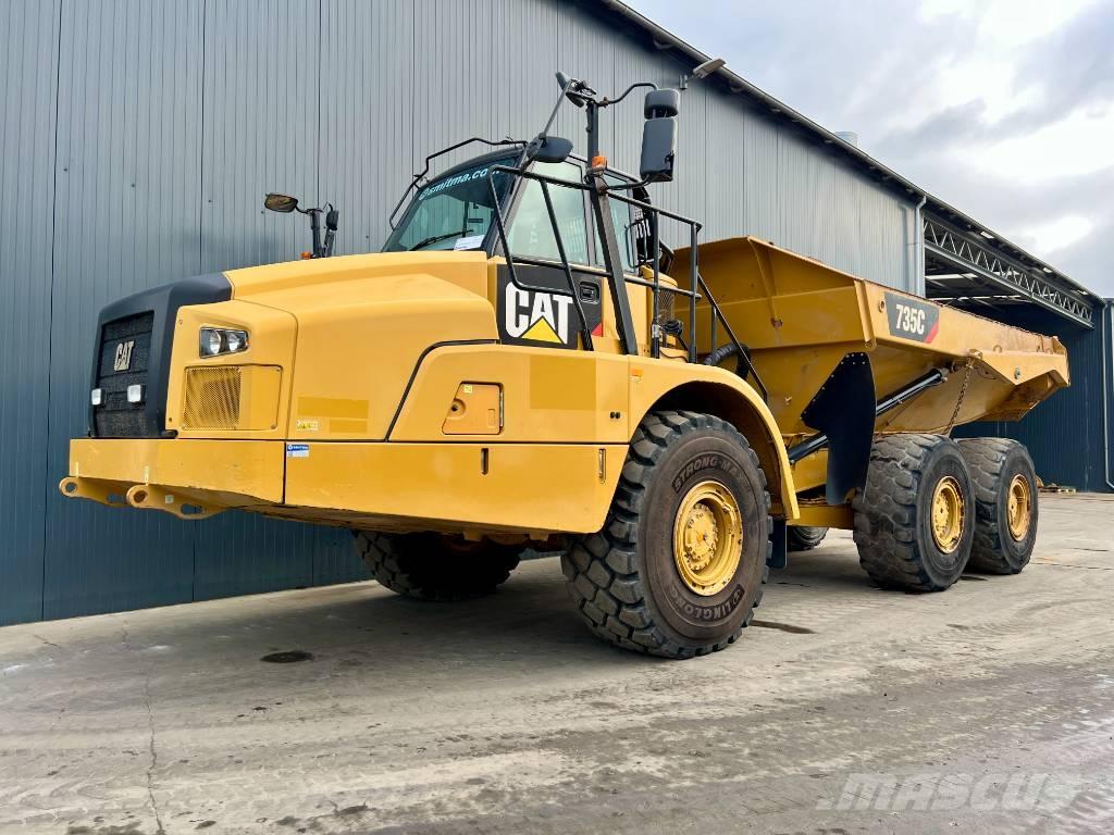 CAT 735C Kloubové dempry