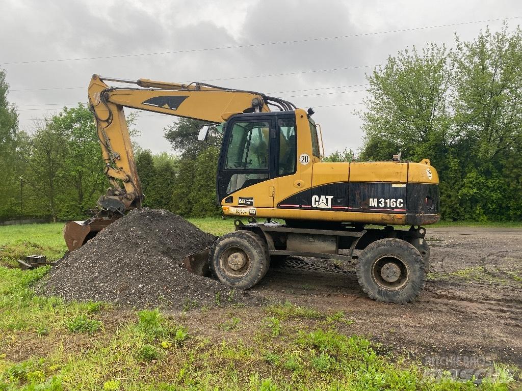 CAT M 316 C Kolová rýpadla