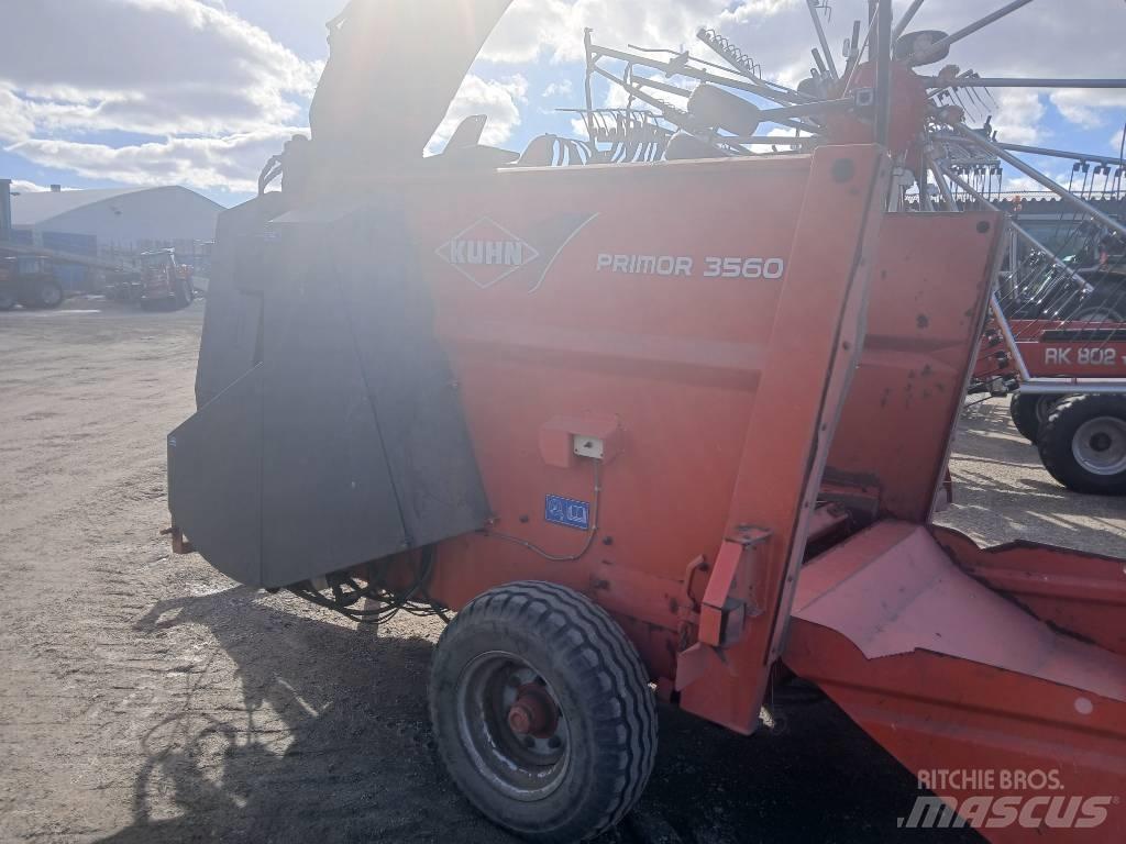 Kuhn Primor 3560 Drtiče a řezače balíků