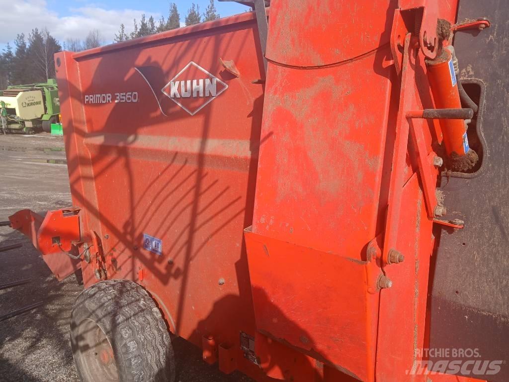 Kuhn Primor 3560 Drtiče a řezače balíků