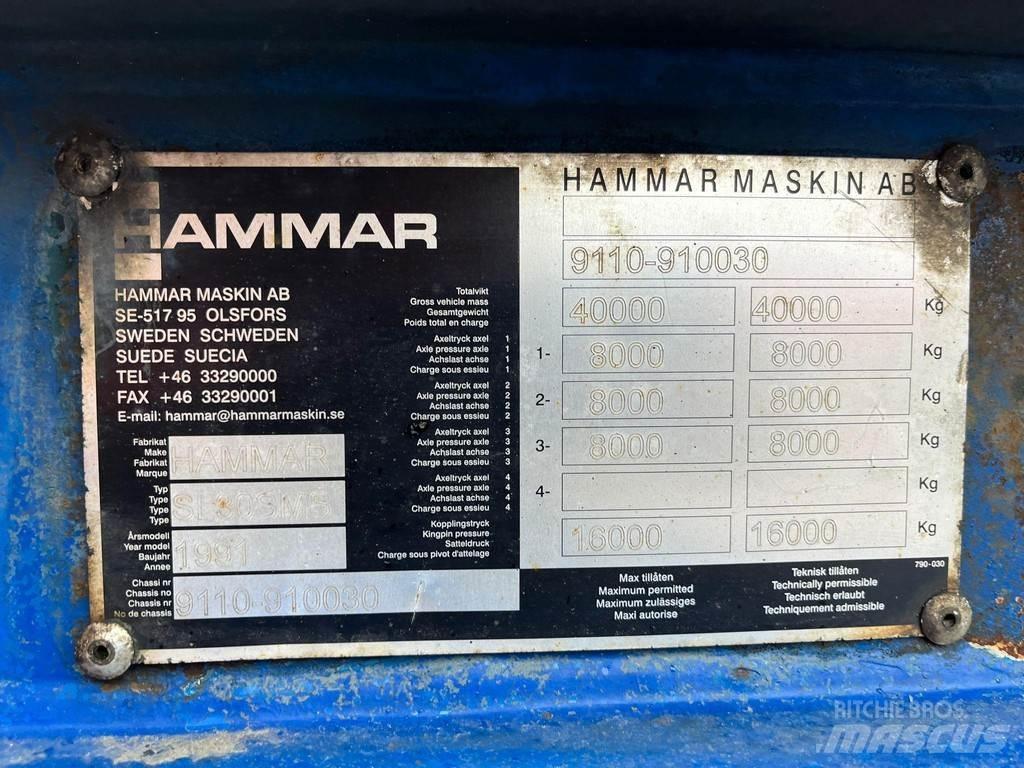 Hammar SL 30 SMS Kontejnerové návěsy
