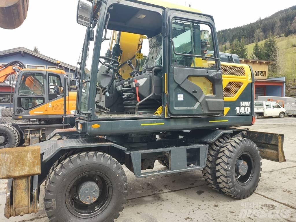 Hyundai HW140 Kolová rýpadla